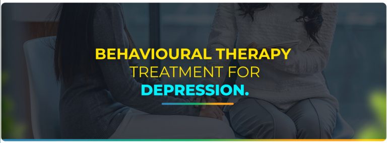 Behavioural therapy treatment for depression